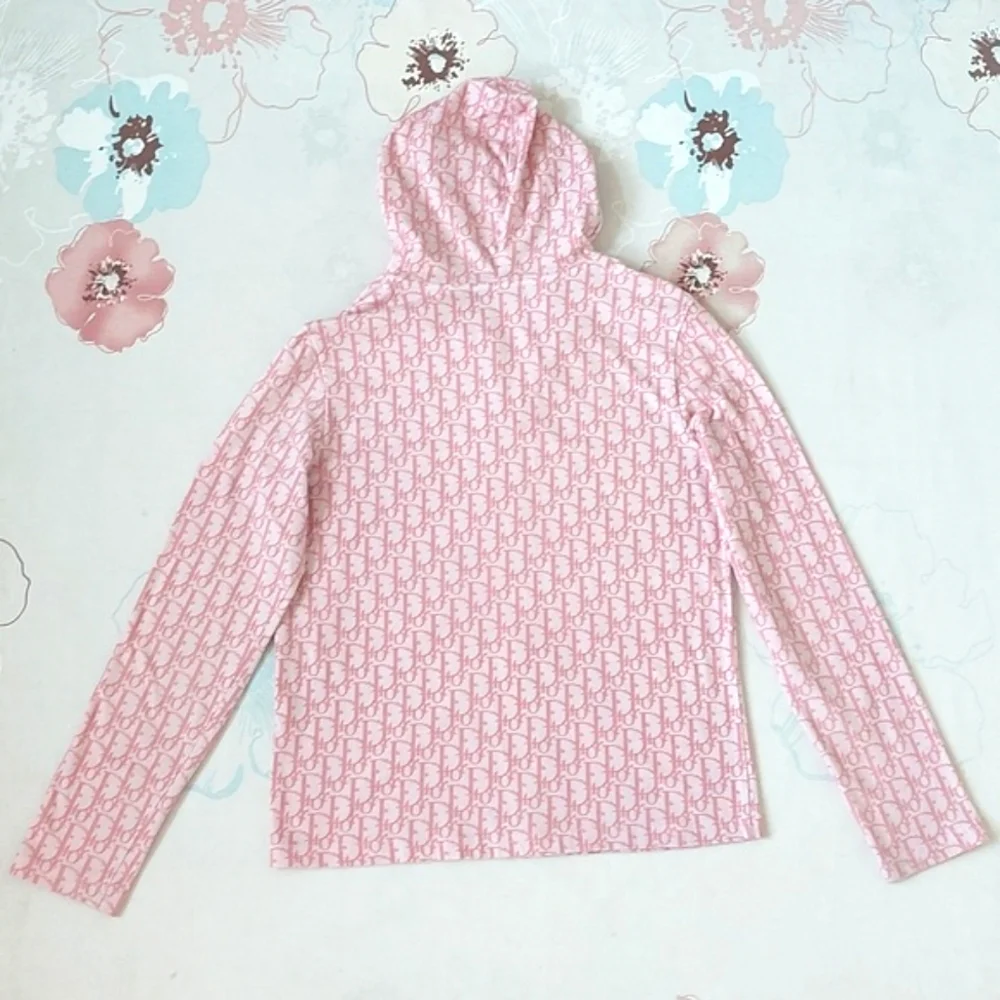 Vintage Christian dior monogram hoodie - Picture 2 of 14